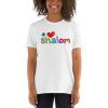 The Grateful Store-Shalom With A Heart- Unisex T-Shirt