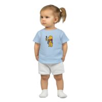 The Grateful Store-Bear with Rose Baby Crewneck T-shirt