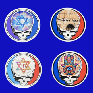 Lion of Zion Apparel- 4 -Pack 3" Stickers