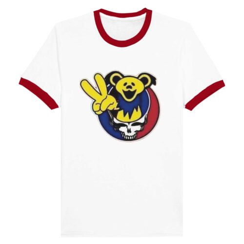 The Grateful Store-Peace Bear SYF Ringer T-shirt