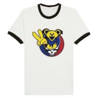 The Grateful Store-Peace Bear SYF Ringer T-shirt