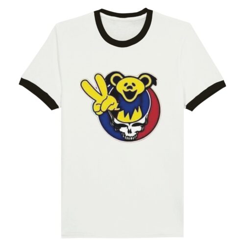 The Grateful Store-Peace Bear SYF Ringer T-shirt