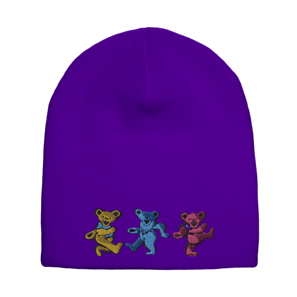 The Grateful Store-Happy Bears Adult Knit Beanie