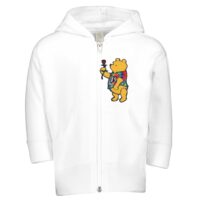 Bear with Rose Baby Fleece Hoodie