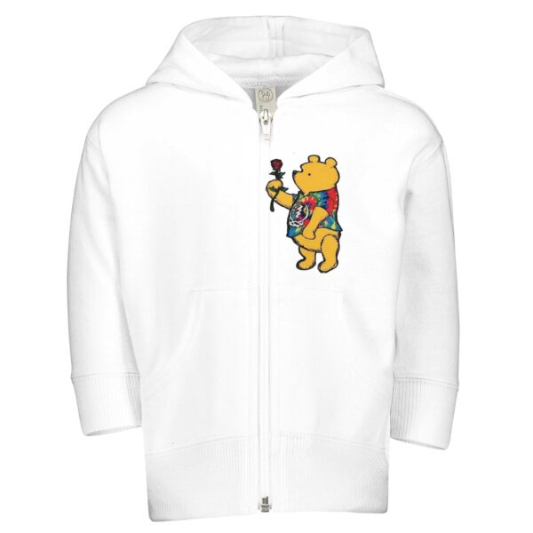 Bear with Rose Baby Fleece Hoodie