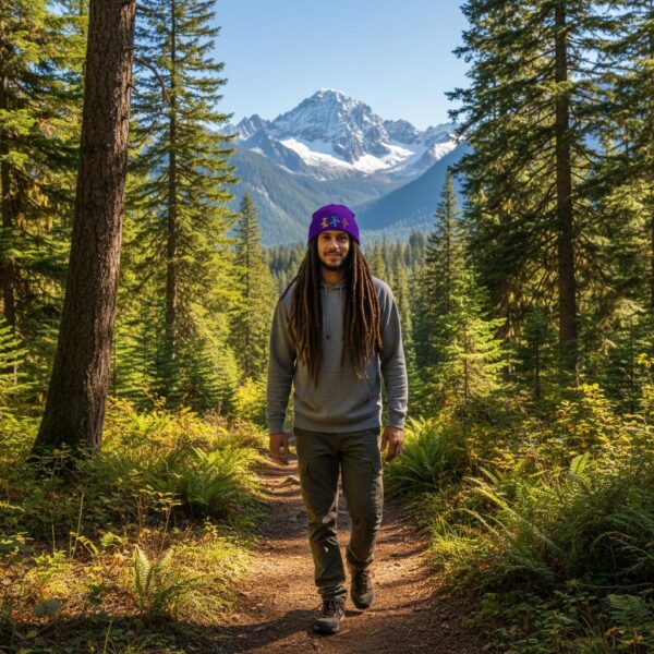 The Grateful Store-Happy Bears Adult Knit Beanie