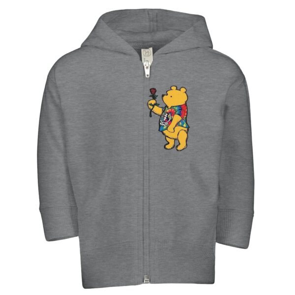 Bear with Rose Baby Fleece Hoodie
