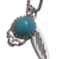 Blue Stealie Pendant (BOLT Pendant separate?)