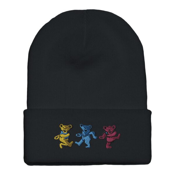 The Grateful Store-Happy Bears Cuffed Beanie