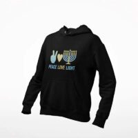 Lion of Zion Apparel-Pece Love Light Hoodie