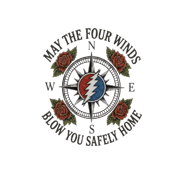 The Grateful Store- Four Winds Stickers (2) The Grateful Store- Four Winds Stickers (2)