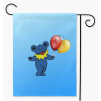 The Grateful Store-Silly Bear Yard Flag