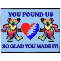 The Grateful Store-You Found Us Welcome Mat