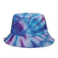 The Grateful Store-Purple Spiral Reversible Bucket Hat