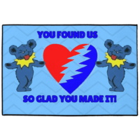 The Grateful Store-You Found Us Welcome Mat
