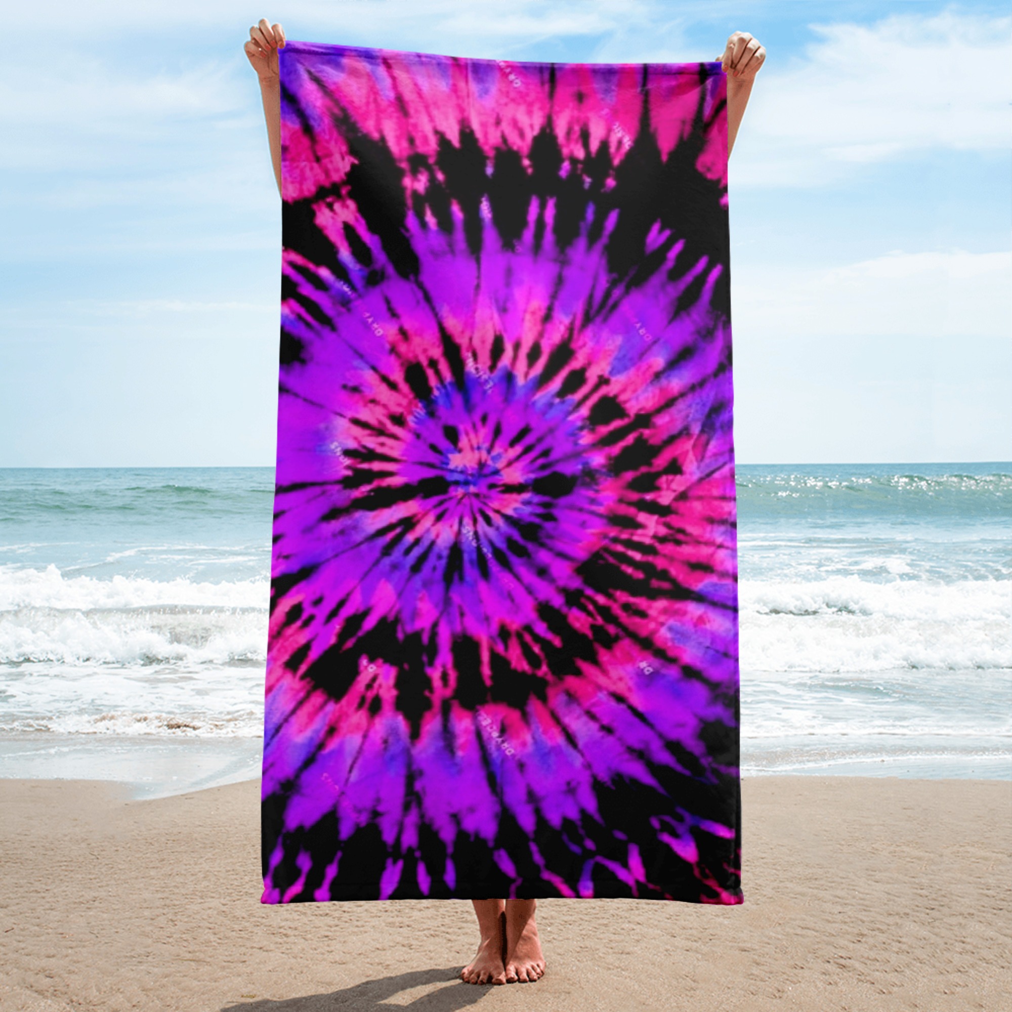 Hot Purple Beach Towel